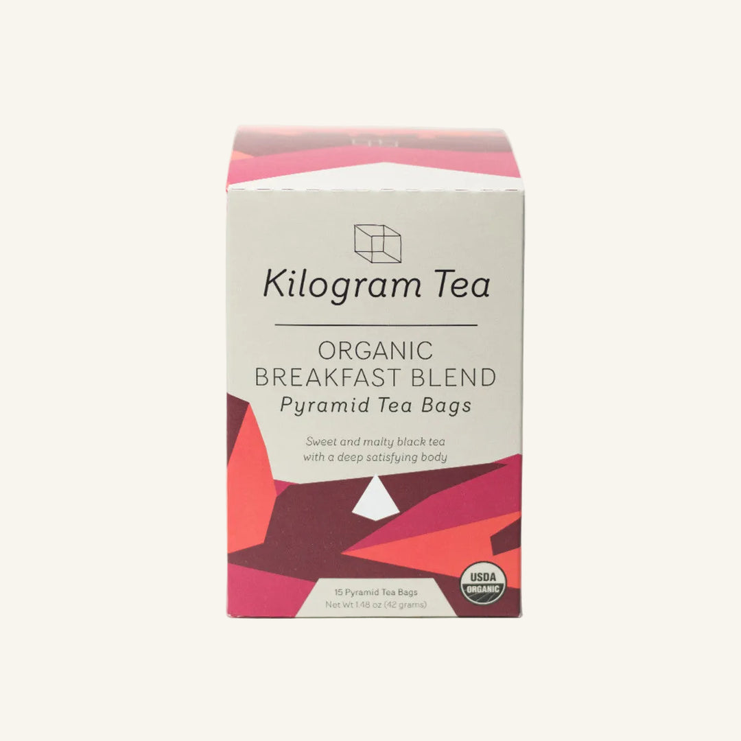 15-count box of Organic Breakfast Blend Teabags from Cultivar Coffee Roasting Co.